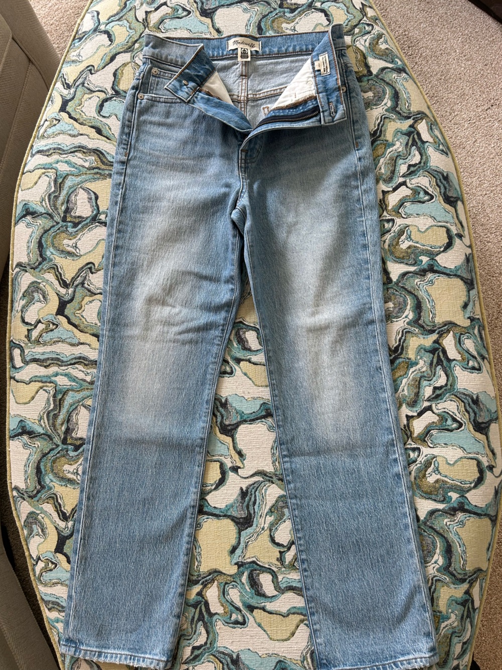 Madewell Light Blue Straight Leg Jeans 26P